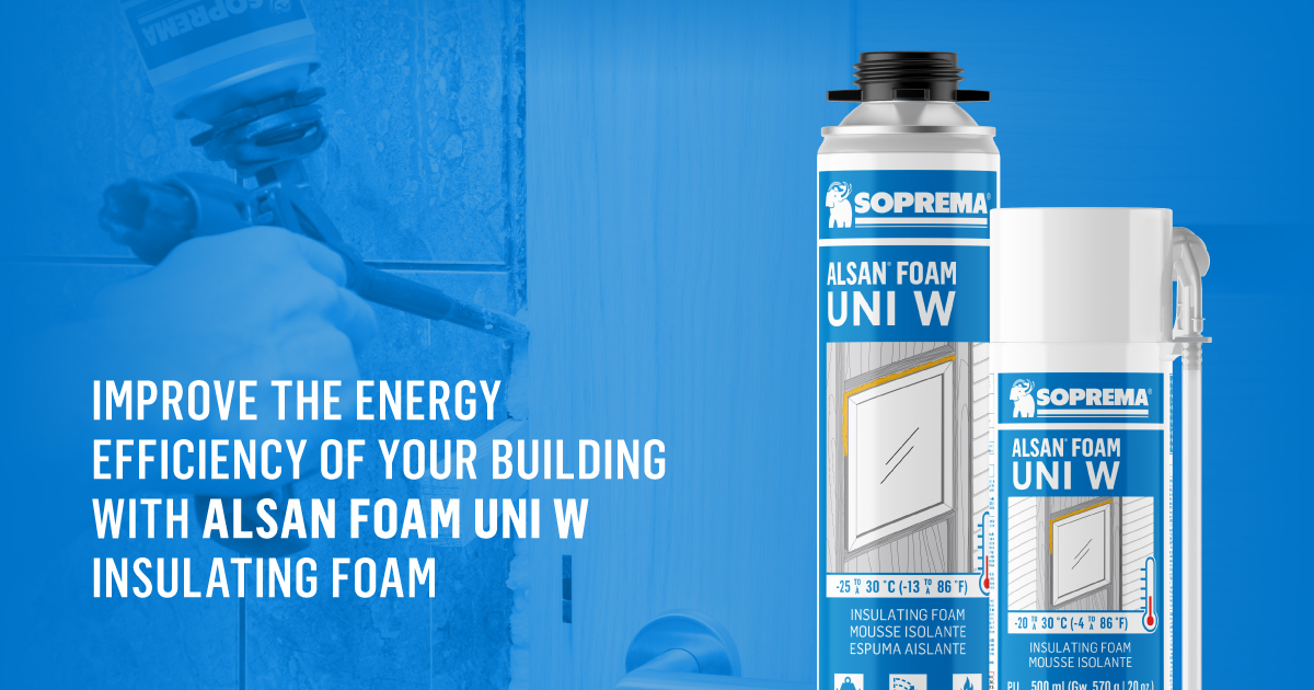 ALSAN FOAM UNI W: The Perfect Ally For The Waterproofing Of Critical ...